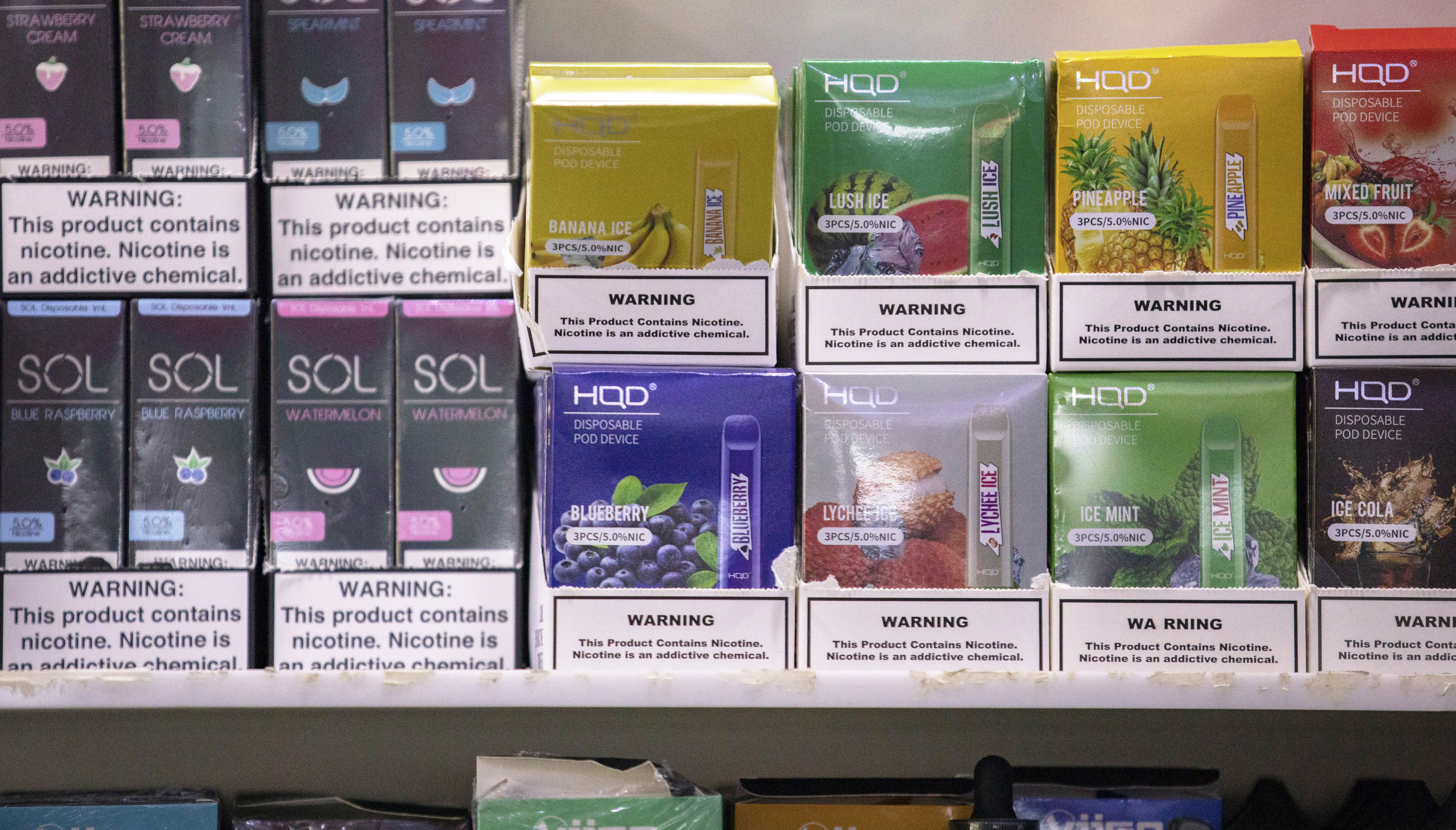 House approves bill to ban the sale of flavored e-cigarettes