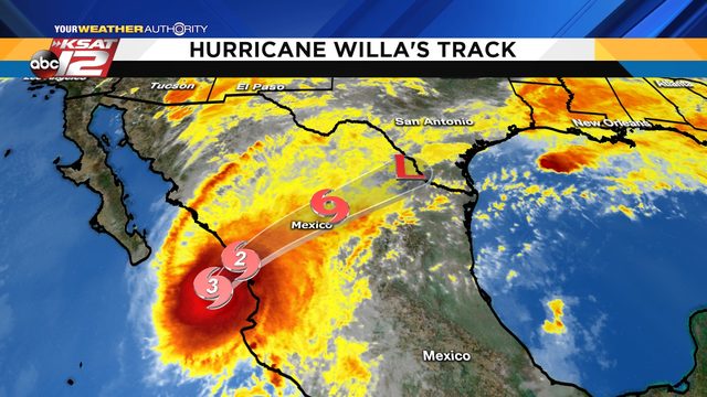 How Hurricane Willa Will Affect San Antonio