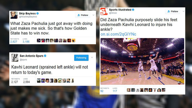 zaza injures kawhi